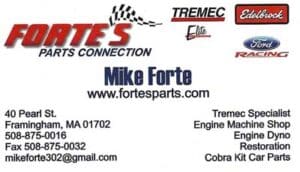 Fortes Parts Connection.